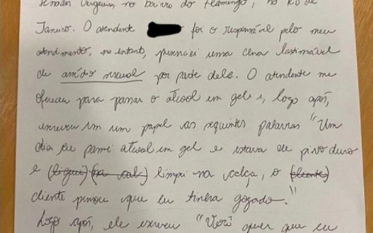 Homem sofre assédio sexual em agência bancária no RJ