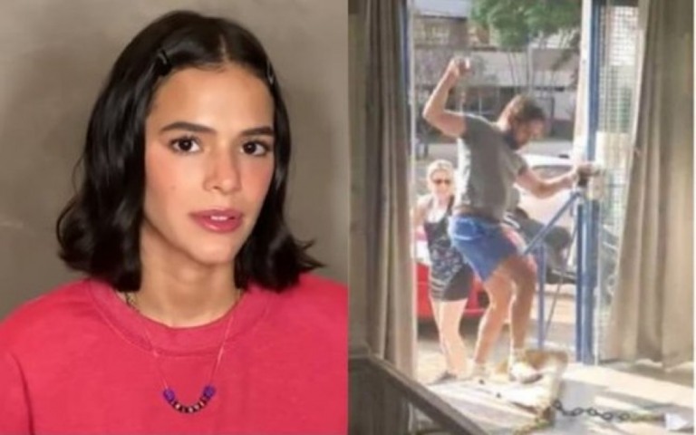 Bruna Marquezine fala de homem que foi agressivo em sorveteria: "Um merda"