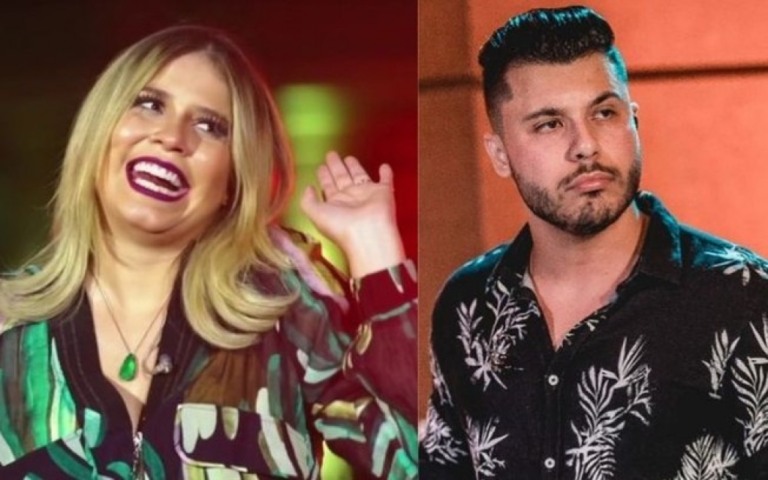 Marília Mendonça comete gafe ao elogiar o ex Murilo Huff no "Encontro"