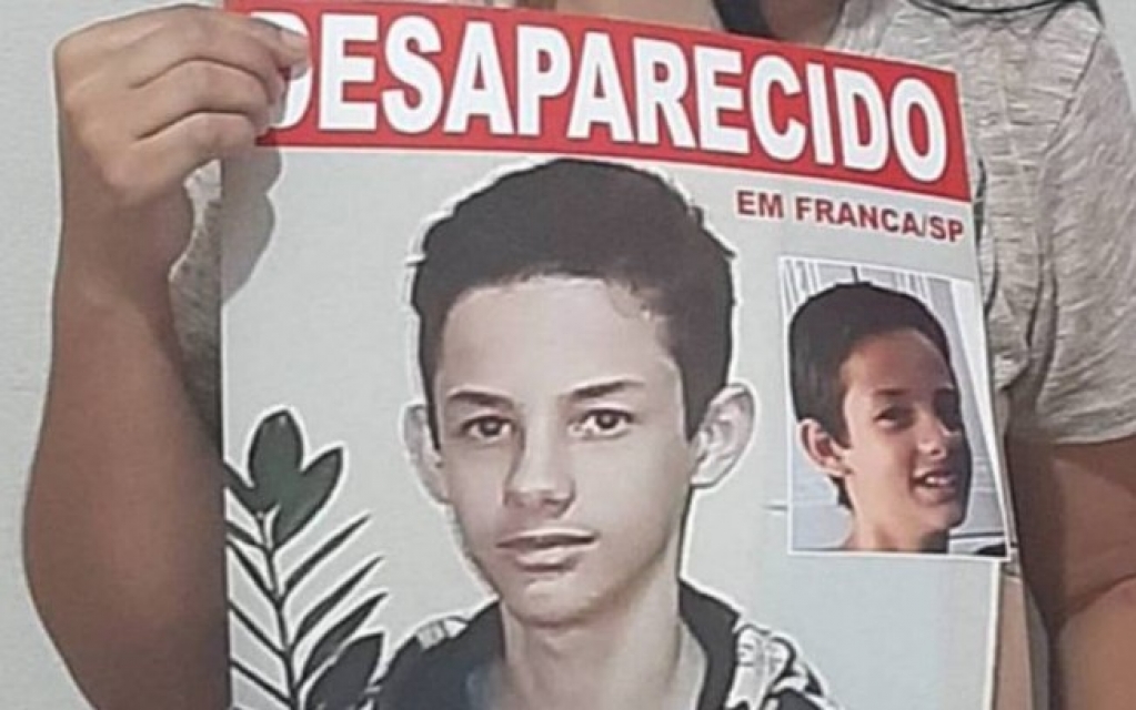 Polícia busca menino de 13 anos desaparecido há quase um mês em SP