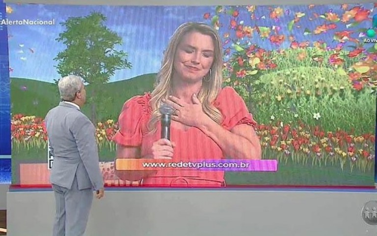 Sikêra Jr se desculpa após ofender apresentadora que perdeu marido para Covid-19
