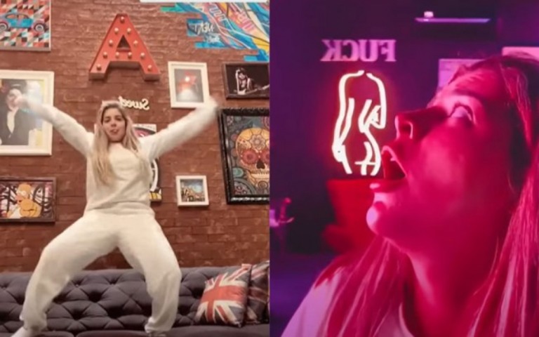 GKay faz tour pela casa da Anitta e mostra quarto secreto: "É o Christian Grey?"