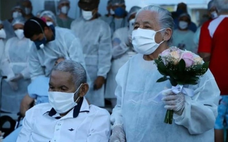 Covid-19: Idoso morre apenas quatro dias após ter alta e se casar