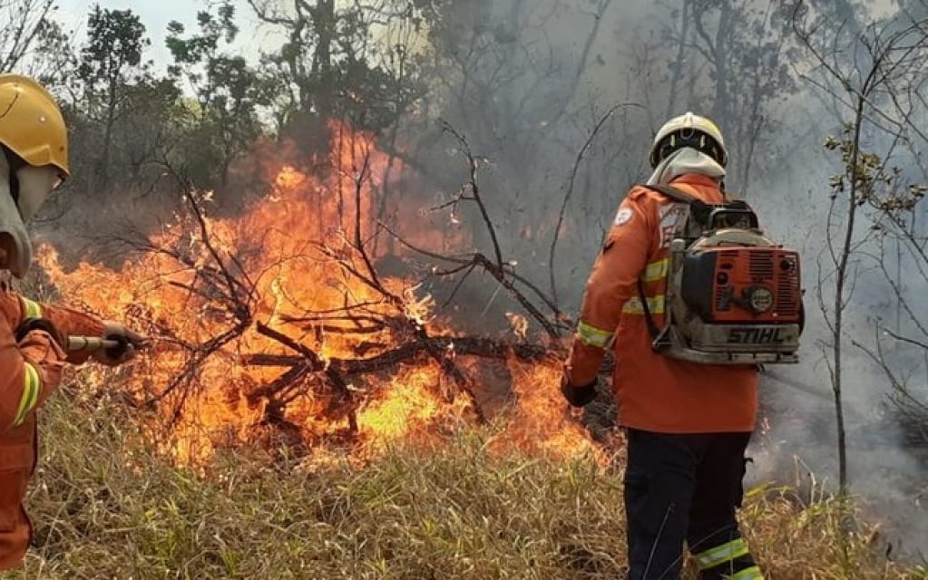 Incêndio atinge área de proteção ambiental do Palácio do Jaburu