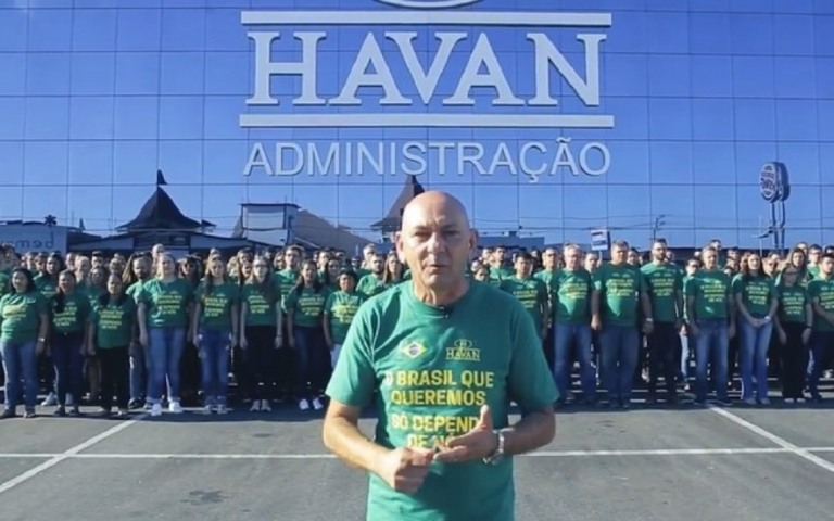 'Véio da Havan' é condenado em R$ 5 mil por chamar reitor da Unicamp de "FDP"