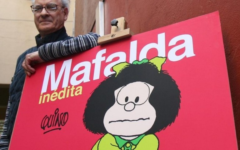 Morre aos 88 anos o cartunista Quino, criador da Mafalda