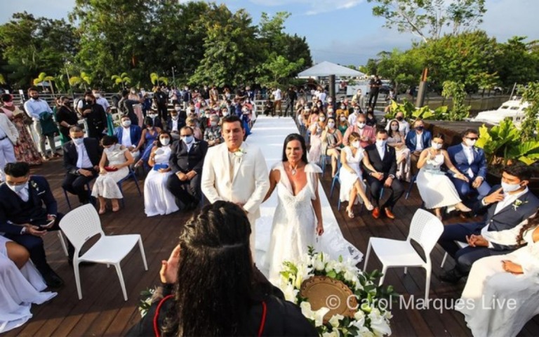 Veja mais fotos do casamento de Gretchen com Esdras de Souza