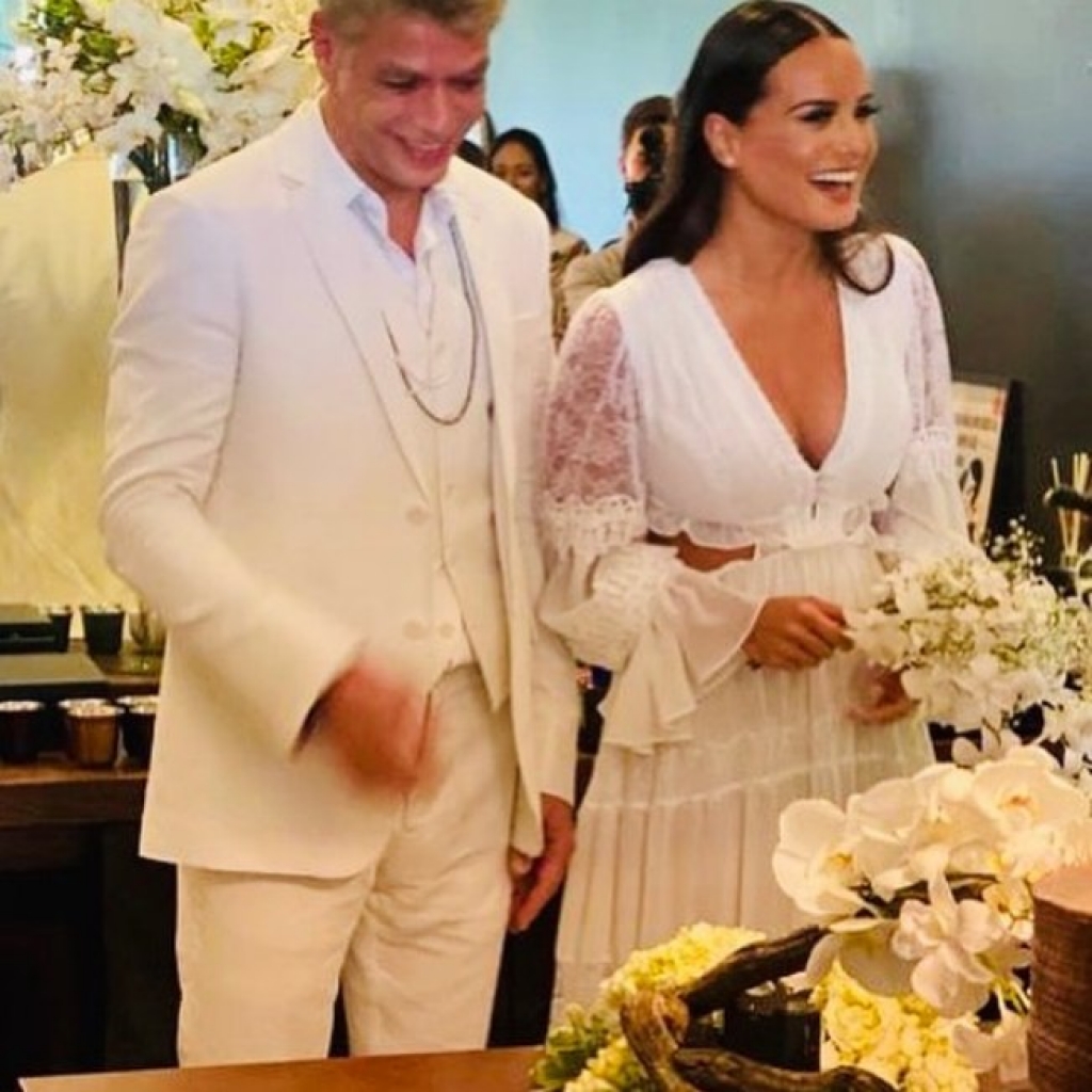 Fábio Assunção se casa com a advogada Ana Verena