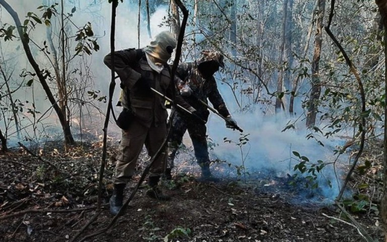 Força Nacional vai reforçar combate aos incêndios no Pantanal