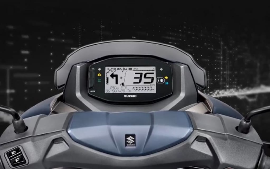 Suzuki Burgman Street 125 ganha navegador GPS no painel