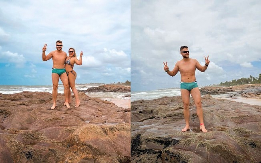 Fernando Zor pede para que Zé Neto não fique de sunga Fernando Zor pede para que Zé Neto não fique de sunga