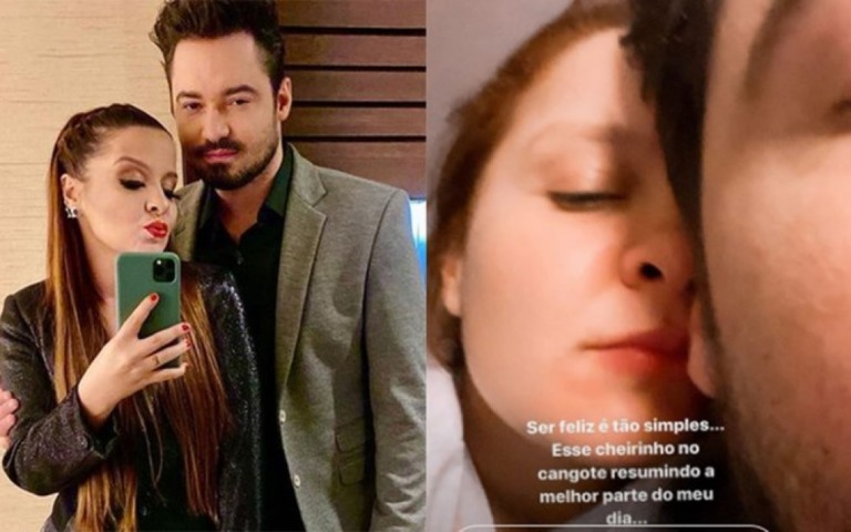 Maiara posta foto com Fernando após reatar o namoro: "Ser feliz é tão simples"