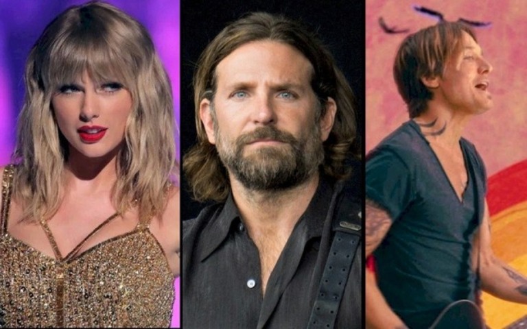 Taylor Swift, Bradley Cooper e Keith Urban leiloam instrumentos musicais em apoio às vítmas do coronavírus