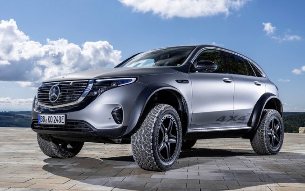 Conheça o EQC 4x4², veículo elétrico off-road da Mercedes-Benz