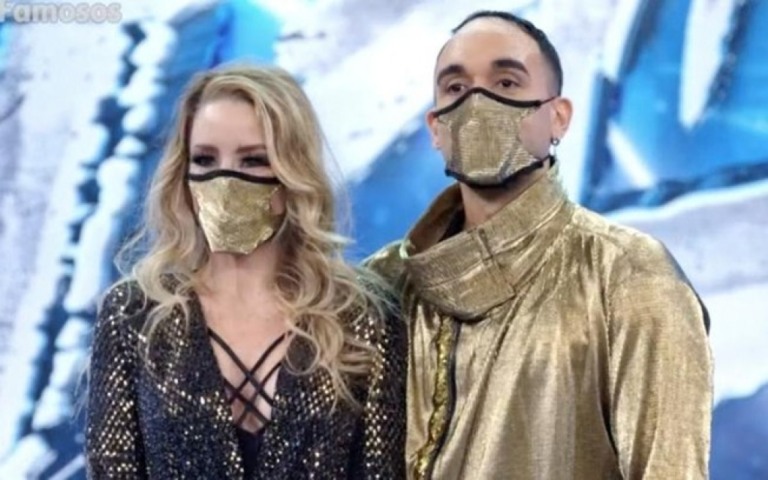 Danielle Winits torce o tornozelo e tem que se afastar da "Dança dos Famosos"