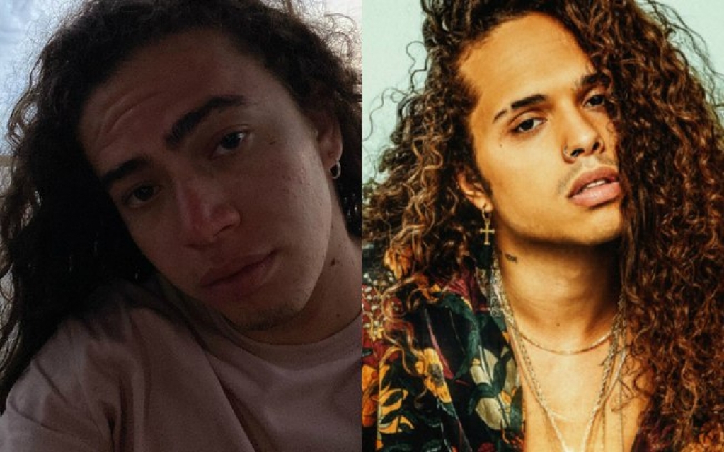 Whindersson Nunes brinca com semelhança com Vitão Whindersson Nunes brinca com semelhança com Vitão