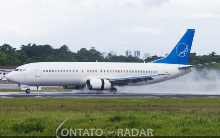 Swift Air programa voo para Confins
