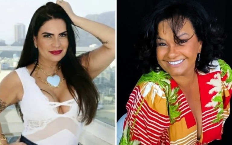 Solange Gomes alfineta Solange Couto: "Sou simpática e tenho casa própria"