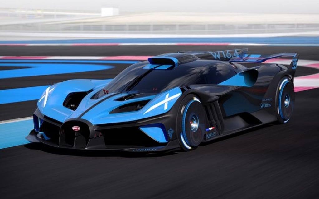 Bugatti mostra carro de 1.850 cv para ultrapassar os 500 km/h