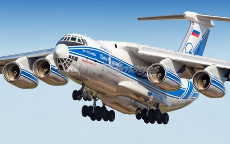 Raro Ilyushin IL-76 pousará hoje em Campinas