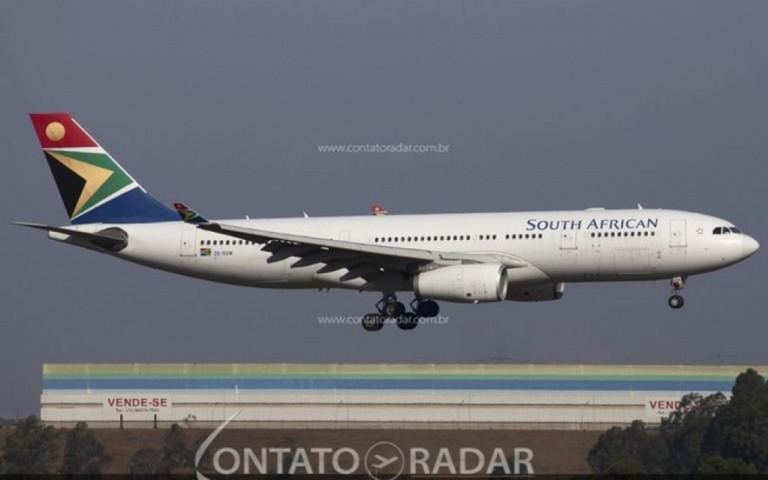 Governo sul-africano concede financiamento à South African Airways
