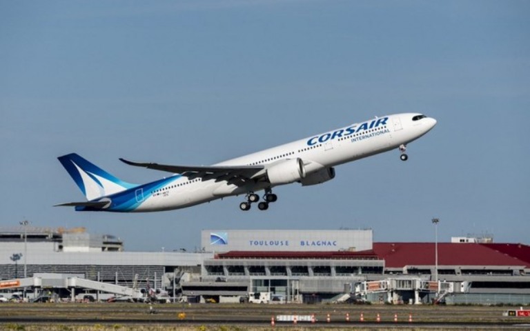 A330neo da Corsair realiza primeiro voo