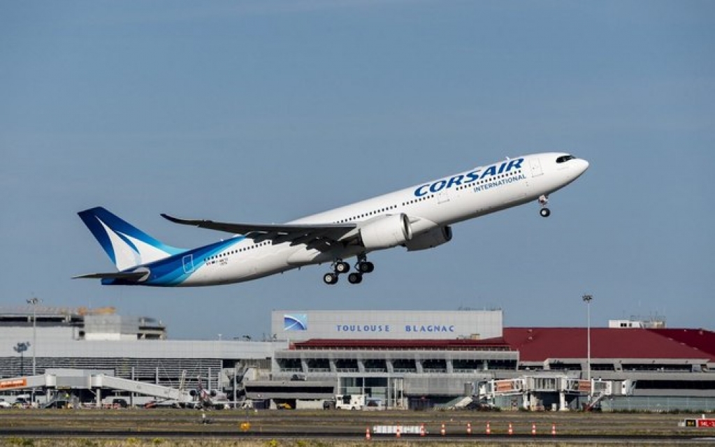 A330neo da Corsair realiza primeiro voo