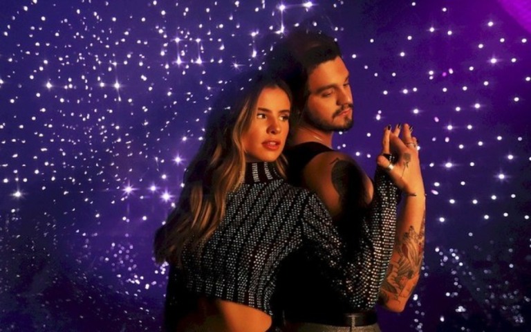 Giulia Be divulga video romântico com Luan Santana e fãs torcem por romance