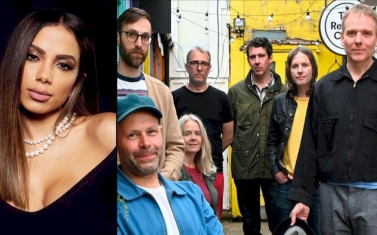 Anitta e Belle & Sebastian estudam parceria