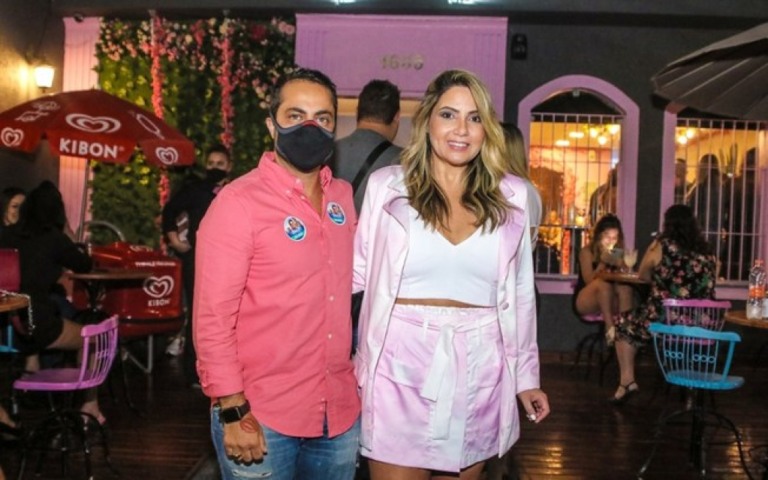 Thammy Miranda, Li Martins e MC Lan prestigiam abertura do bistrô de Jaque Alves