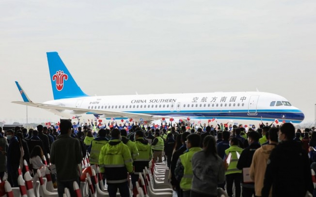 Airbus já entregou 500 A320 de sua linha de montagem final na China Airbus já entregou 500 A320 de sua linha de montagem final na China