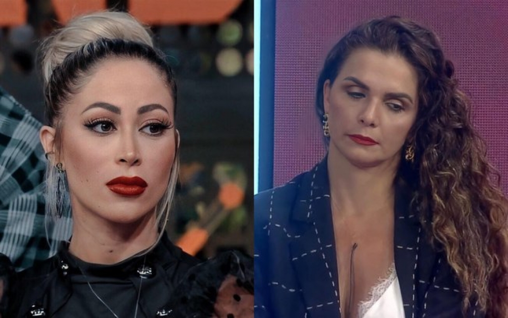 Narizinho e Luiza Ambiel se reencontram fora de "A Fazenda 12" e rola climão Narizinho e Luiza Ambiel se reencontram fora de "A Fazenda 12" e rola climão