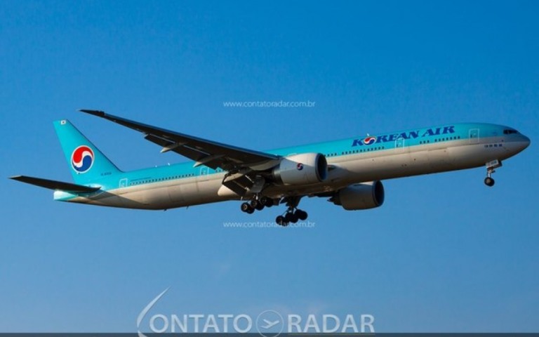 Korean Air operará em nove cidades dos Estados Unidos no próximo mês