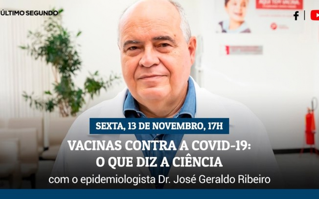 Epidemiologista Geraldo Ribeiro é o entrevistado do iG desta sexta-feira (13)