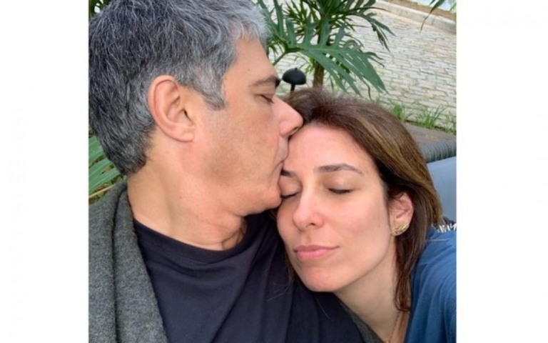 Natasha Dantas, esposa de William Bonner, homenageia âncora em seu aniversário