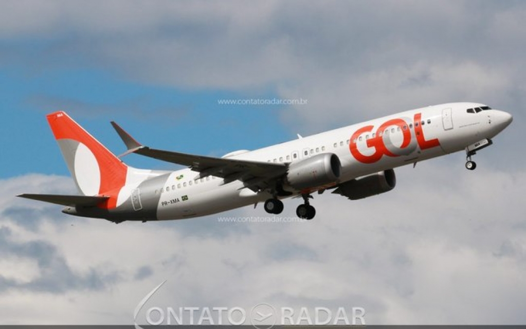 Após 20 meses, Boeing 737 MAX decola pela primeira vez no Brasil Após 20 meses, Boeing 737 MAX decola pela primeira vez no Brasil
