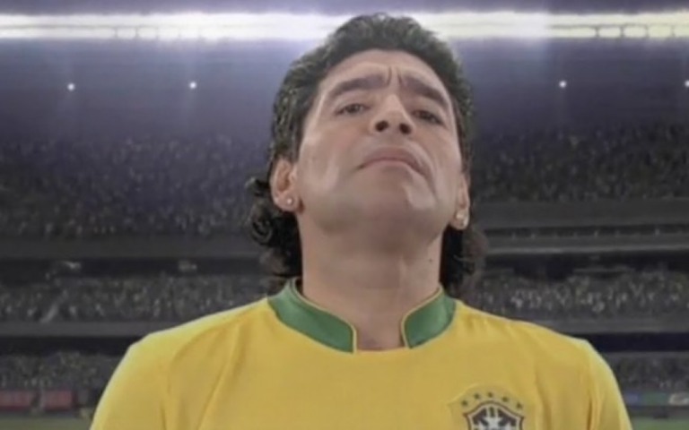 Maradona foi garoto-propaganda de marcas brasileiras; relembre os comerciais