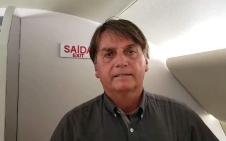 Bolsonaro e o presidente da Argentina fazem primeira reunião bilateral
