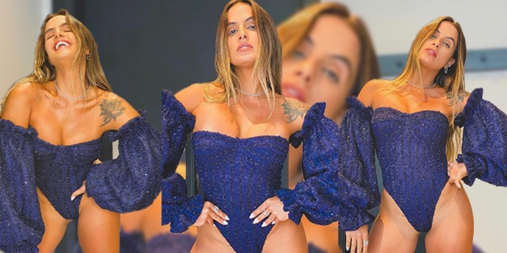 Carol Peixinho tira o fôlego dos internautas ao surgir com look revelador