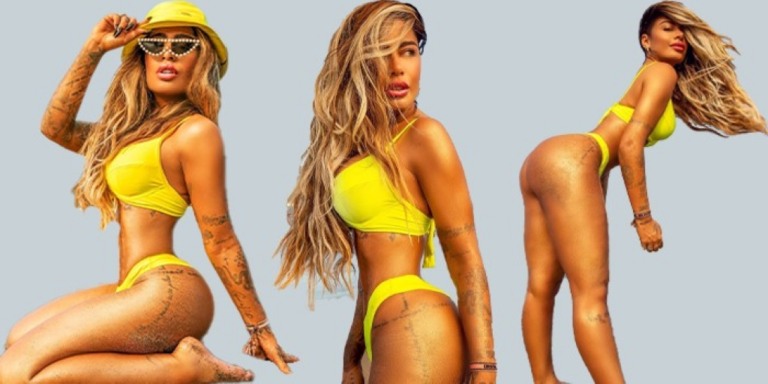 Rafaella Santos arranca suspiros dos fãs ao fazer ensaio praiano