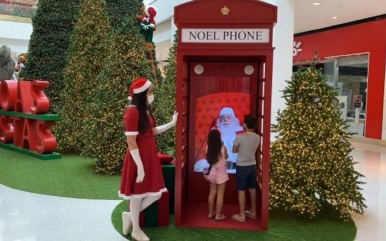 Natal na pandemia: Papai Noel usa criatividade para manter a tradição
