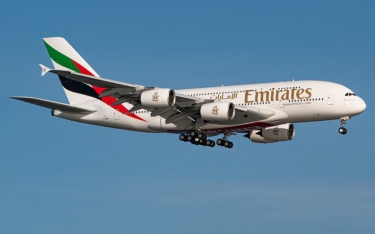 Emirates recebe nova aeronave Airbus A380