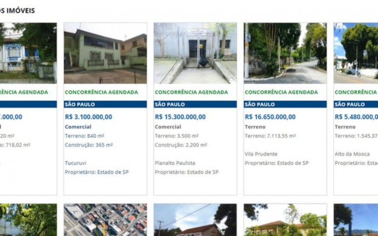 Governo de SP abre edital para vender imóveis públicos sem uso