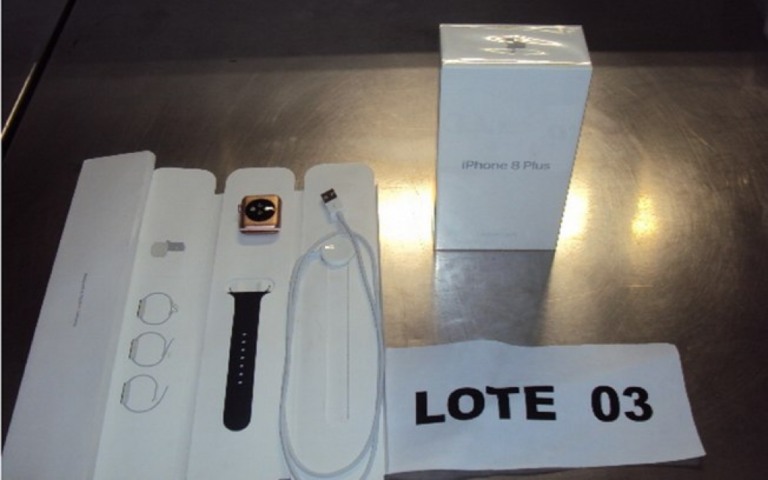 Receita realiza leilão de produtos da Apple com preços baixos