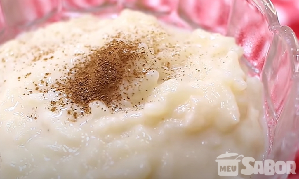 Arroz doce cremoso