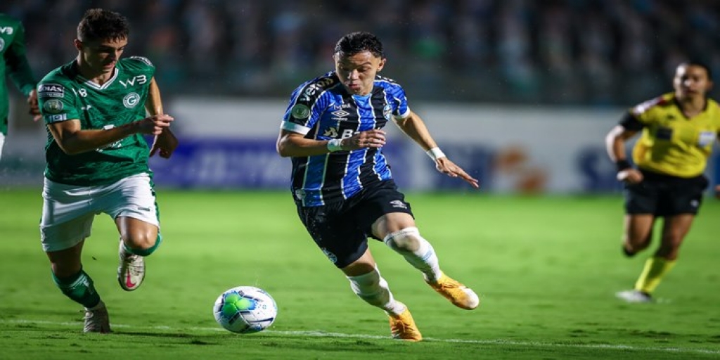 Grêmio empata sem gols com o Goiás, fora de casa, no Brasileirão