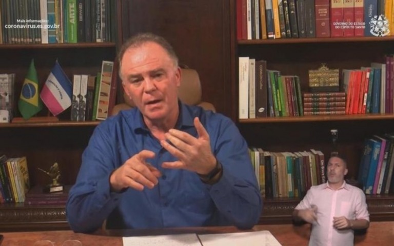 "Bolsonaro vai fazer com que muita gente não se vacine", diz governador do ES