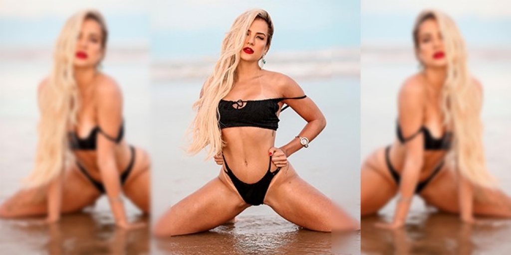 Gabi Martins ostenta curvas sensuais na praia e enlouquece seguidores Gabi Martins ostenta curvas sensuais na praia e enlouquece seguidores