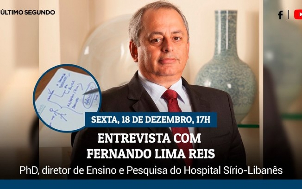 Médico do Sírio-Libanês que viralizou na internet explica vacinas em live do iG