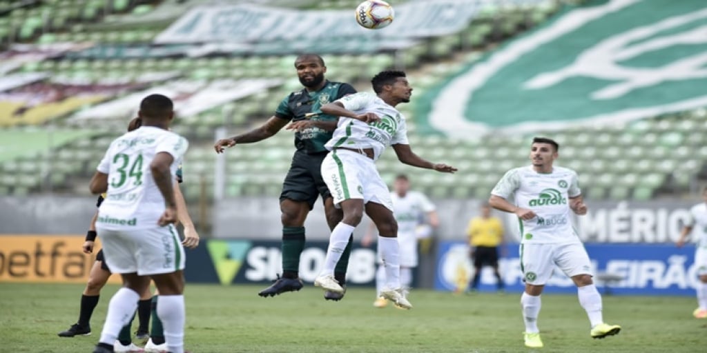 América empata com a Chapecoense no Campeonato Brasileiro da Série B